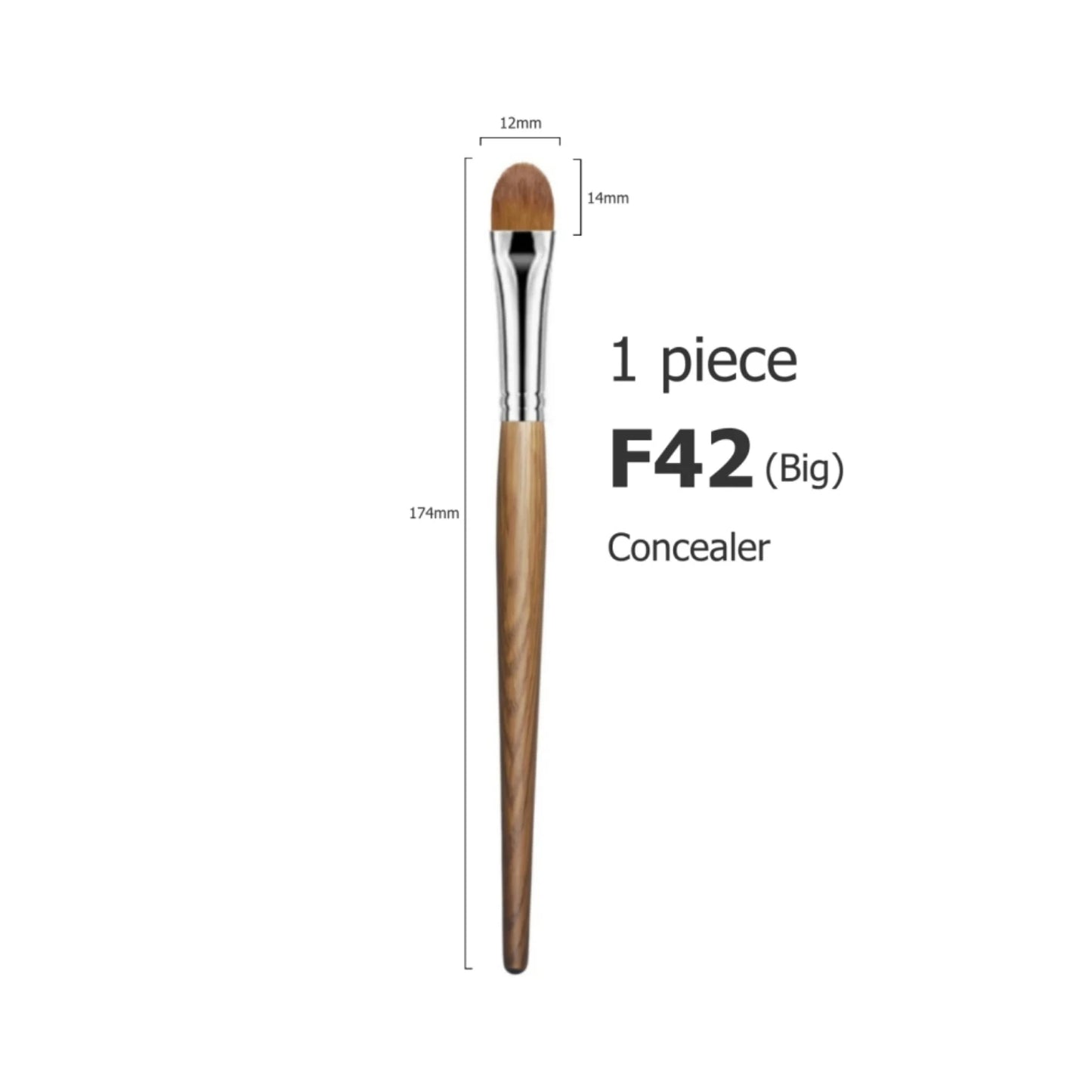 Blush Makeup Brushes Bronzer Soft Fluffy Natural Goat Hair Face Make Up Brush Tools