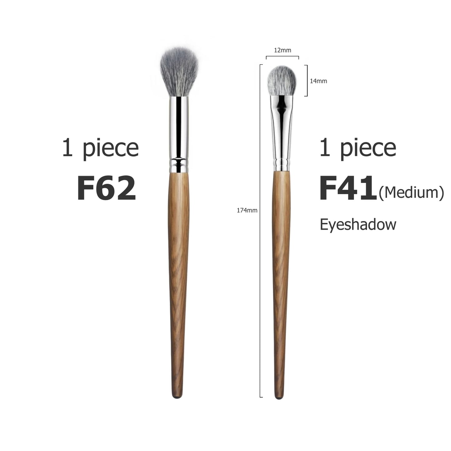 Blush Makeup Brushes Bronzer Soft Fluffy Natural Goat Hair Face Make Up Brush Tools