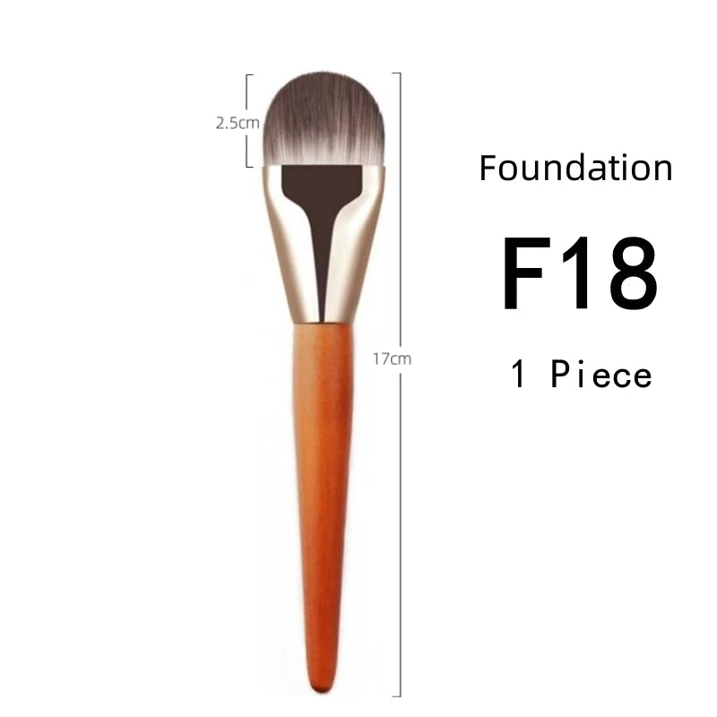 Ultra Thin Foundation Makeup Brushes Flat Top Angled professional Face Contour Make Up Brush