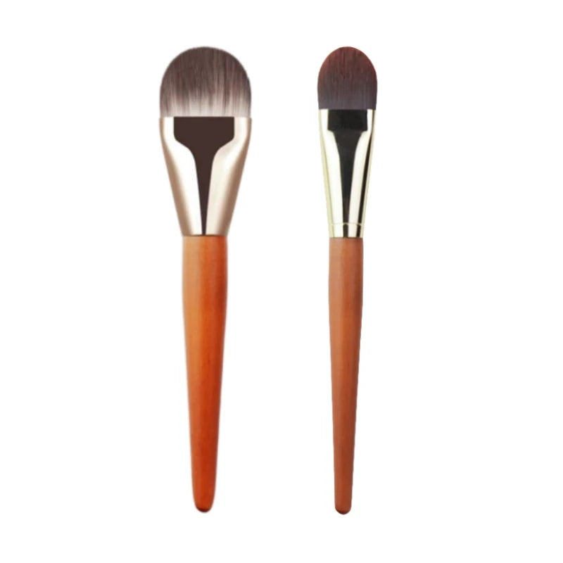 Ultra Thin Foundation Makeup Brushes Flat Top Angled professional Face Contour Make Up Brush