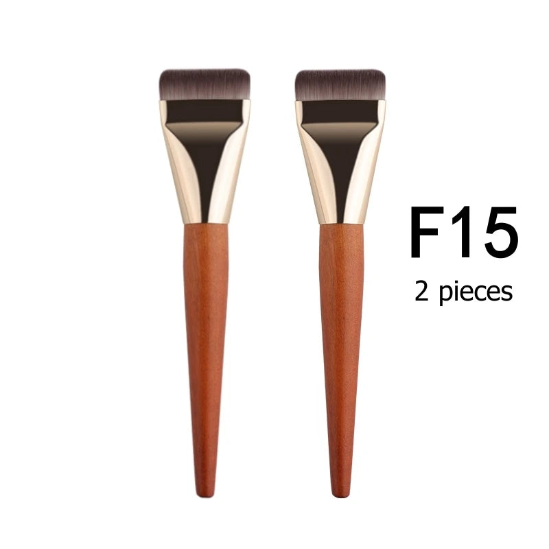 Ultra Thin Foundation Makeup Brushes Flat Top Angled professional Face Contour Make Up Brush