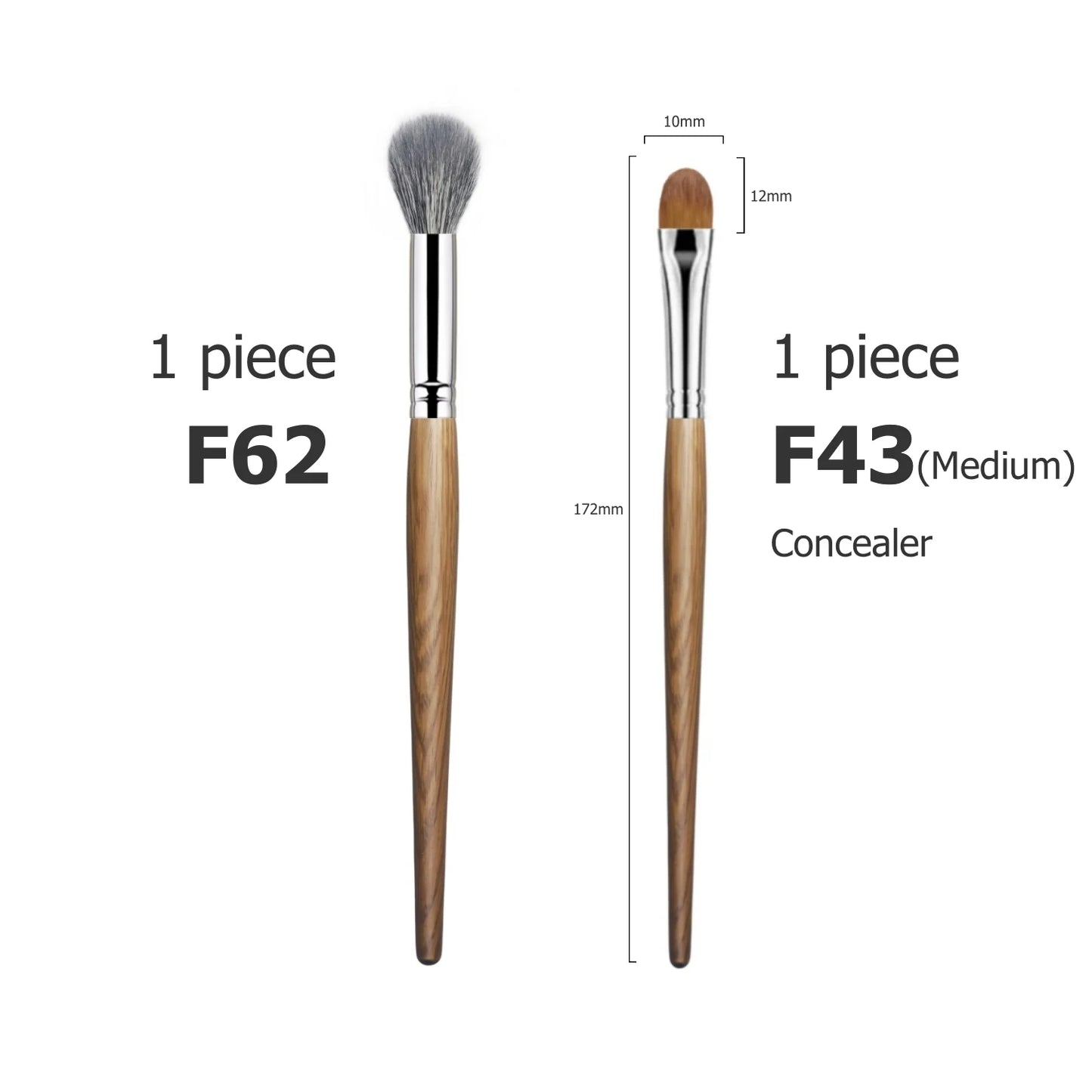 Blush Makeup Brushes Bronzer Soft Fluffy Natural Goat Hair Face Make Up Brush Tools